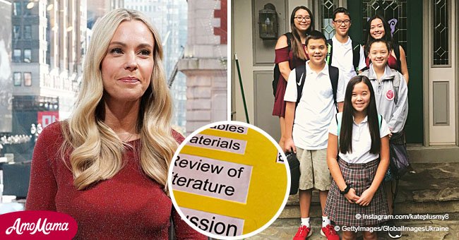 Kate Gosselin criticized by some people after posting update on her kids