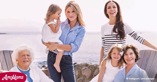 Jenna Bush shared sweet throwback photos of her beloved big family