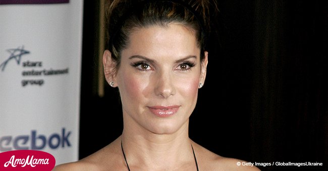 Sandra Bullock looks casual on a date with her boyfriend