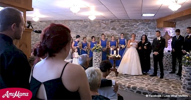 Bride includes stepson and his mom in wedding vows and her powerful speech goes viral