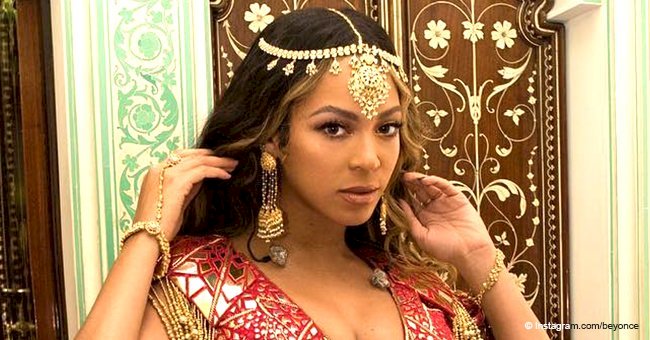 Beyoncé stuns in 'Indian' outfit for performance at pre-wedding of India's richest man's daughter