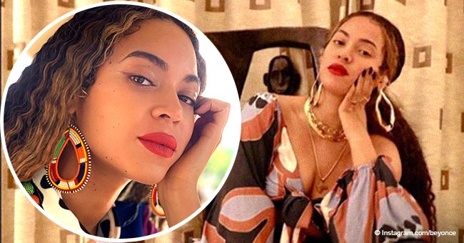 Beyoncé shares pics from trip to South Africa, looking stunning in creations by African designers