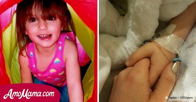 Ohio girl, 3, brain dead after she was allegedly beaten by her babysitter