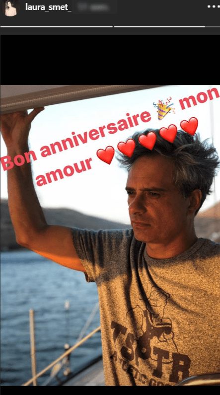 Story de Laura Smet souhaitant un bon anniversaire à son mari. | Photo : Story Instagram / Laura Smet