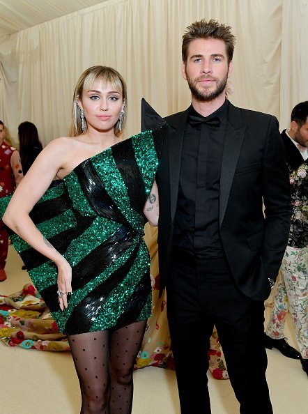 Miley Cyrus and Liam Hemsworth at Metropolitan Museum of Art on May 06, 2019 in New York City | Photo: Getty Images