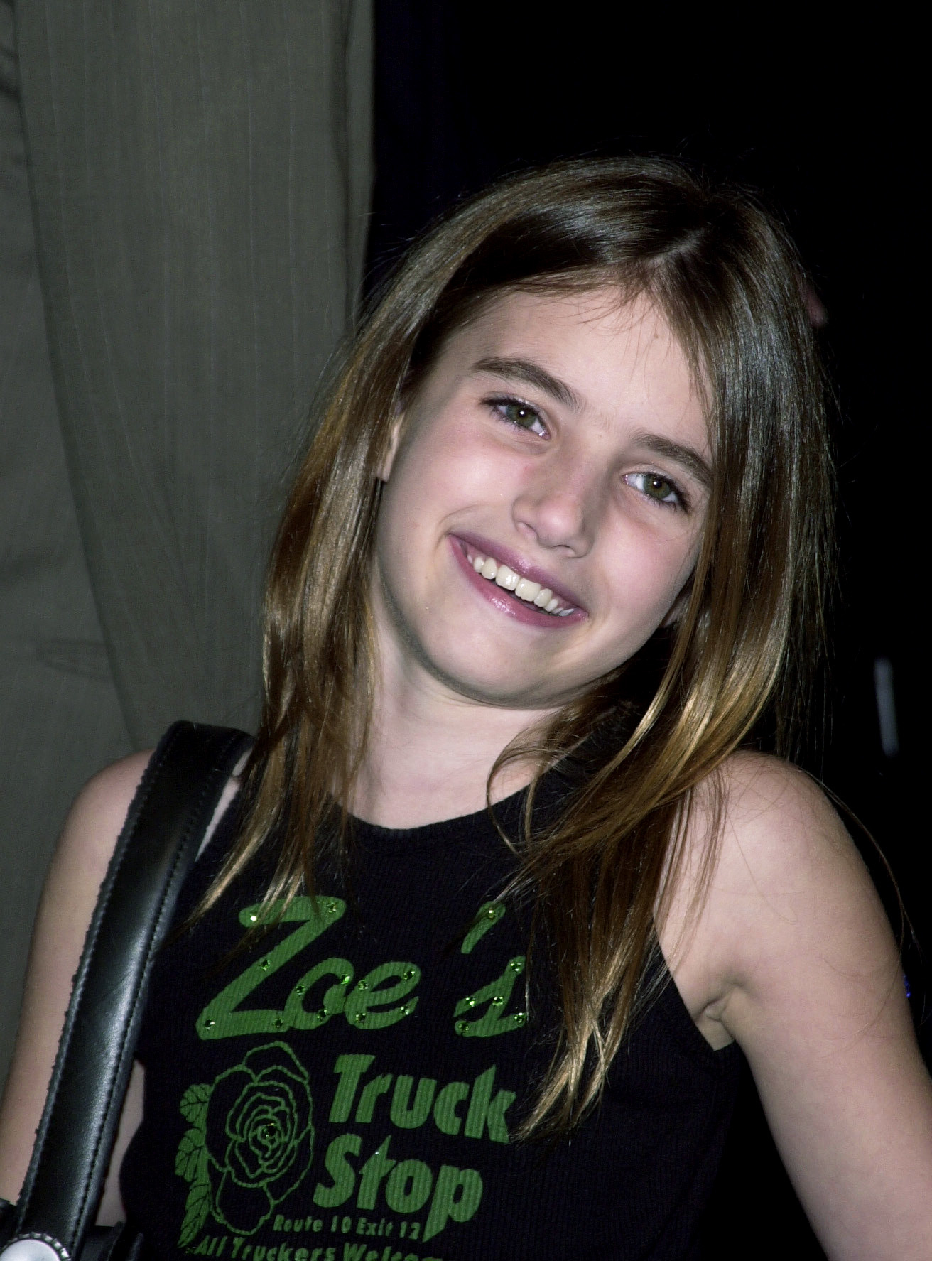 Emma Roberts at the "Blow" movie premiere on March 29, 2001 | Source: Getty Images