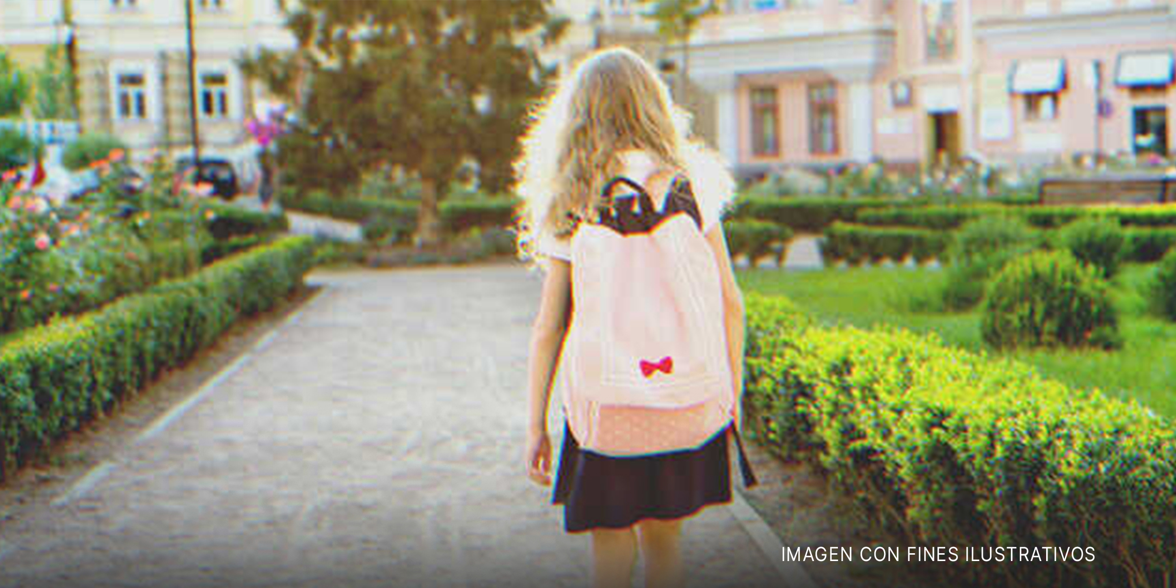 Niña caminando sola. | Foto: Shutterstock