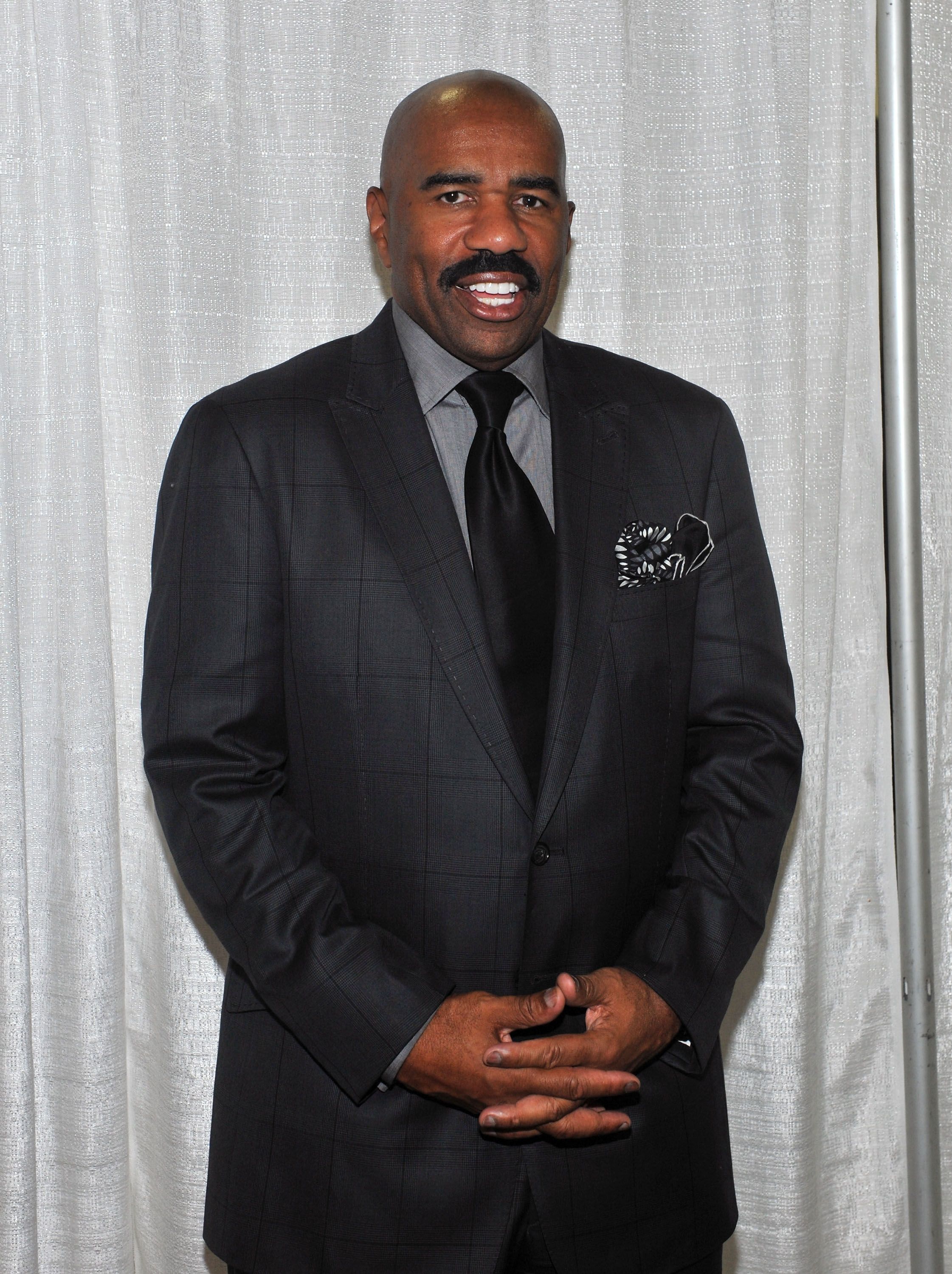 Steve Harvey at the Steve Harvey Mentoring Weekend on October 7, 2011 in New York. | Photo: Getty Images