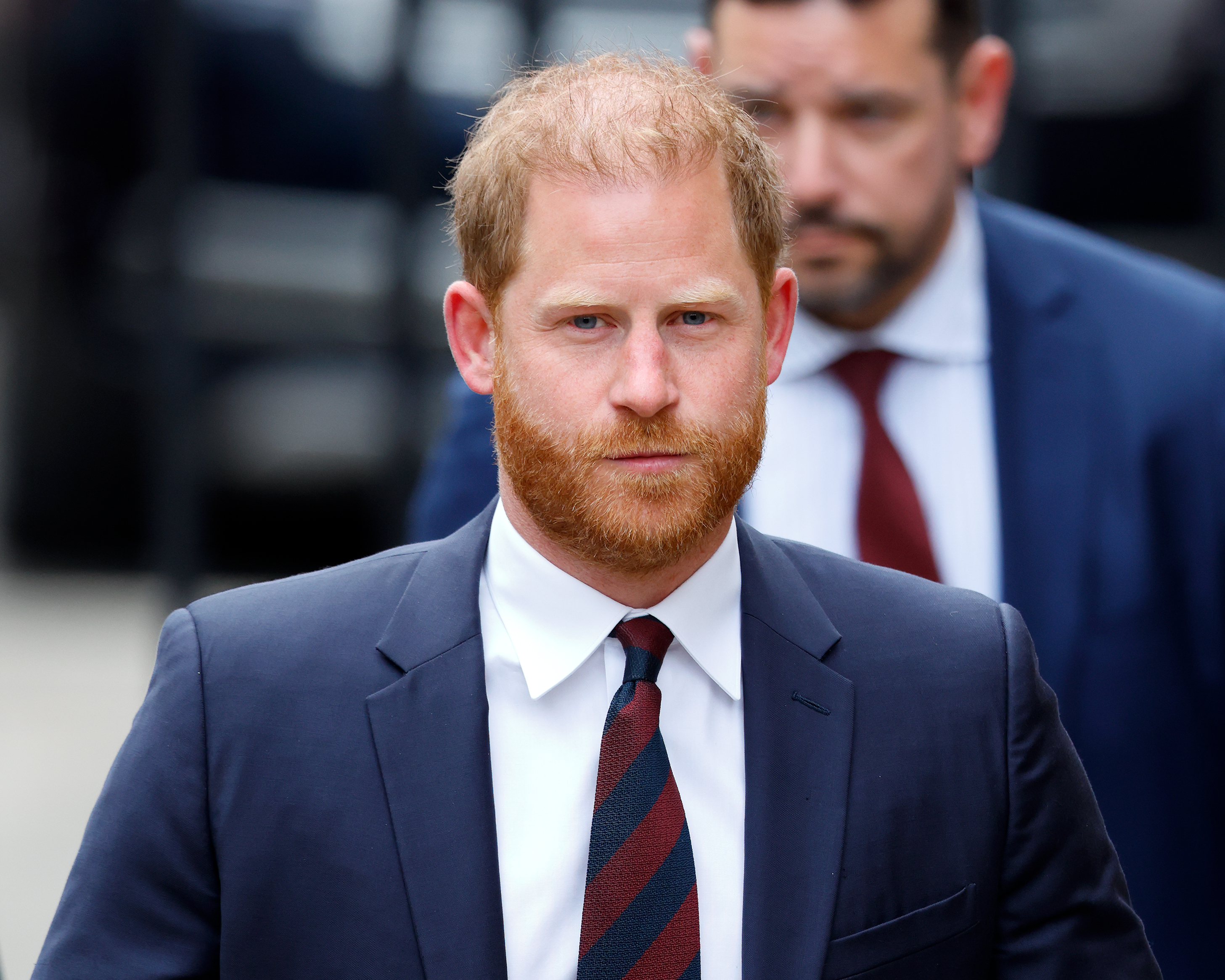 The Duke of Sussex attends day 2 of a Court of Appeal hearing regarding his security at the Royal Courts of Justice on April 9, 2025 | Source: Getty Images