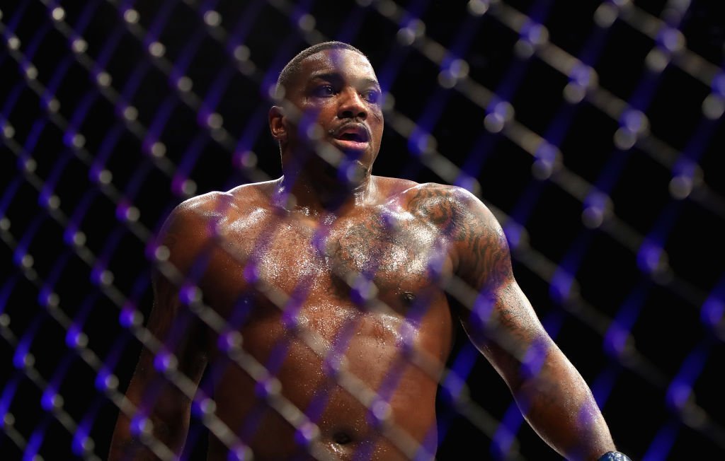 UFC Fighter Walt Harris during a December 2018 match where he defeated Andrei Arlovski. | Photo: Getty Images