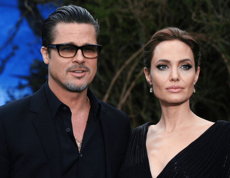 Brad Pitt und Angelina Jolie am 08.05.14 in London. | Quelle: Getty Images
