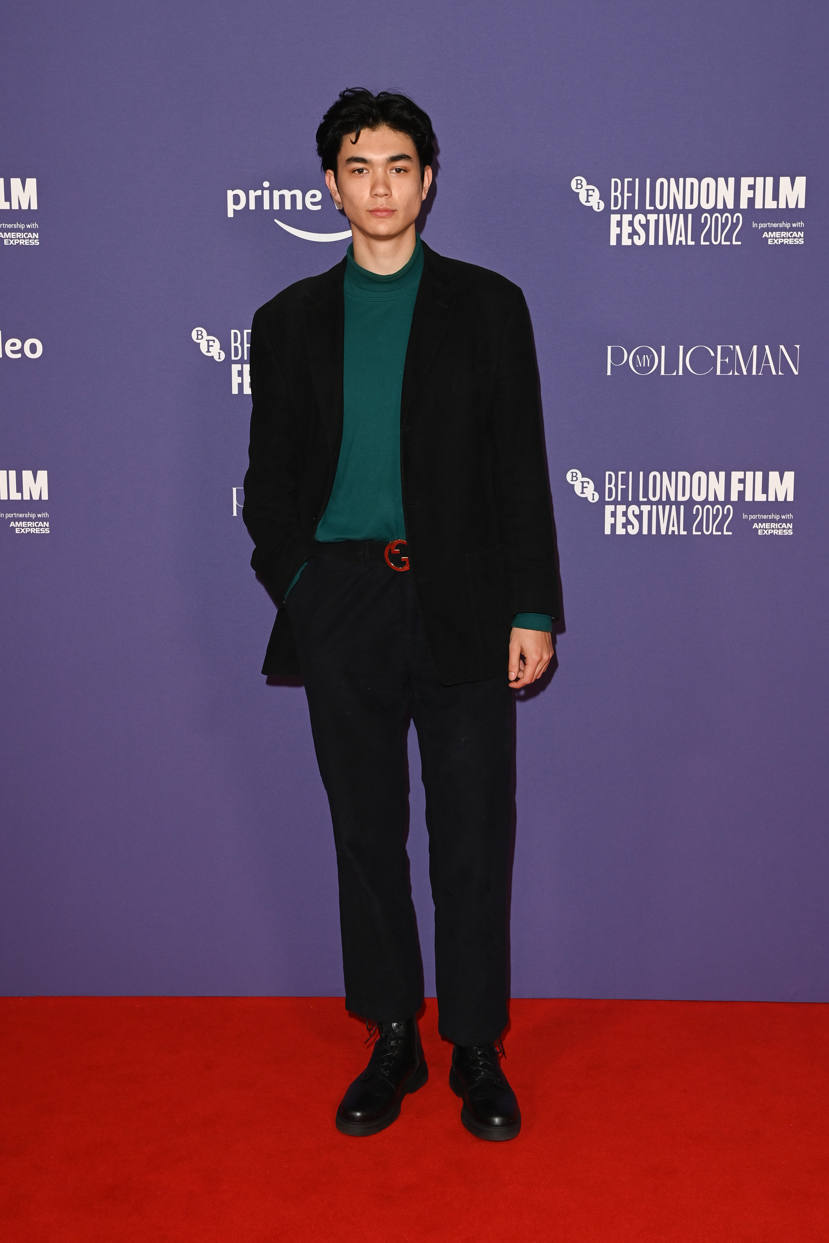 William Gao attends the European Premiere of "My Policeman" during the 66th BFI London Film Festival at The Royal Festival Hall on October 15, 2022, in London, England. | Source: Getty Images