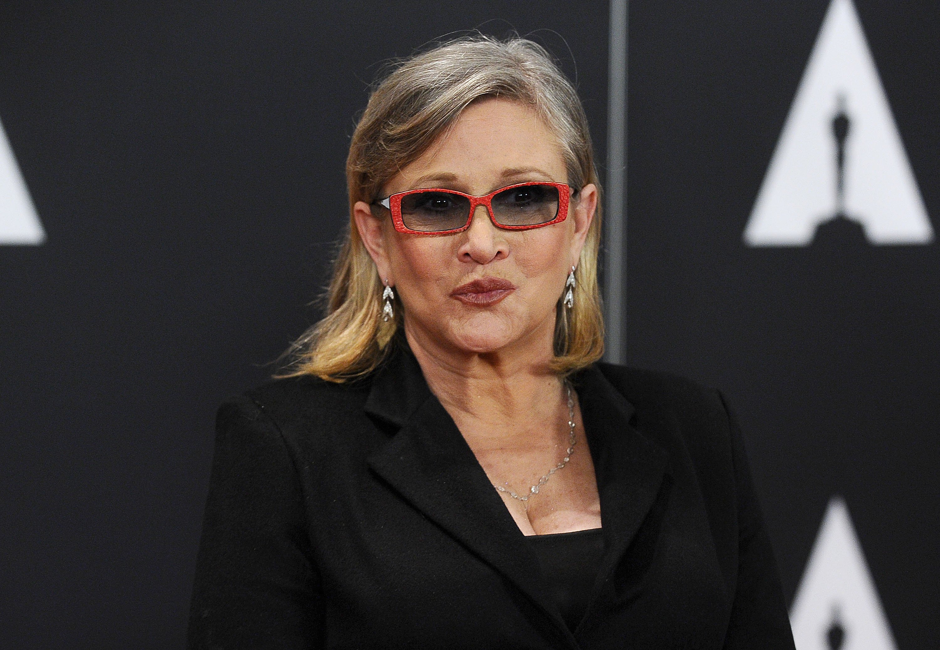 Carrie Fisher at the 7th annual Governors Awards on November 14, 2015 in Hollywood, California. | Photo: Getty Images