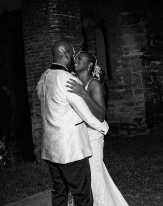 Nancy Metayer Bowen and Stephen Bowen on their wedding, from a post dated November 22, 2025 | Source: Instagram/a_world_with_nancy_ and kingsb85