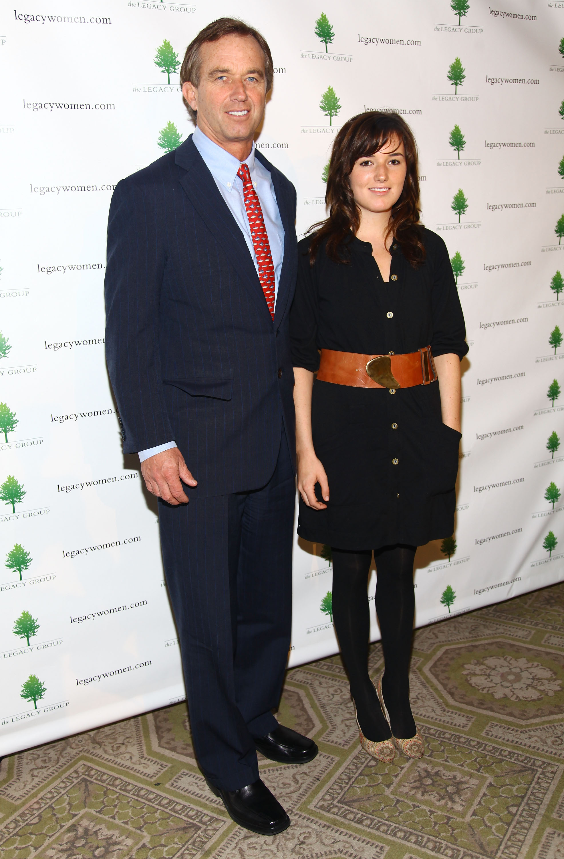 Robert F. Kennedy Jr. and Kick Kennedy at the press conference to launch The Legacy Group in New York City on April 21, 2009 | Source: Getty Images