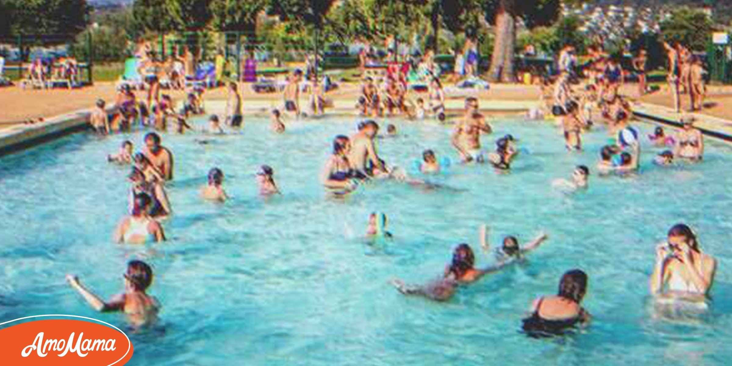 Mom Is Shamed for Breastfeeding in Public Pool until Male Voice