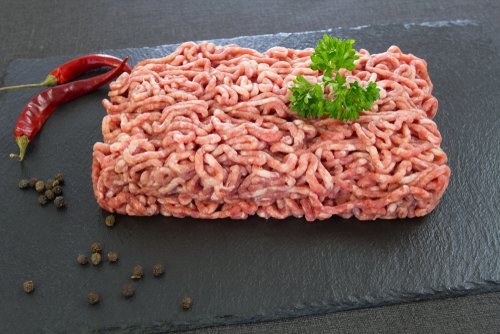 Raw ground beef. | Source: Shutterstock