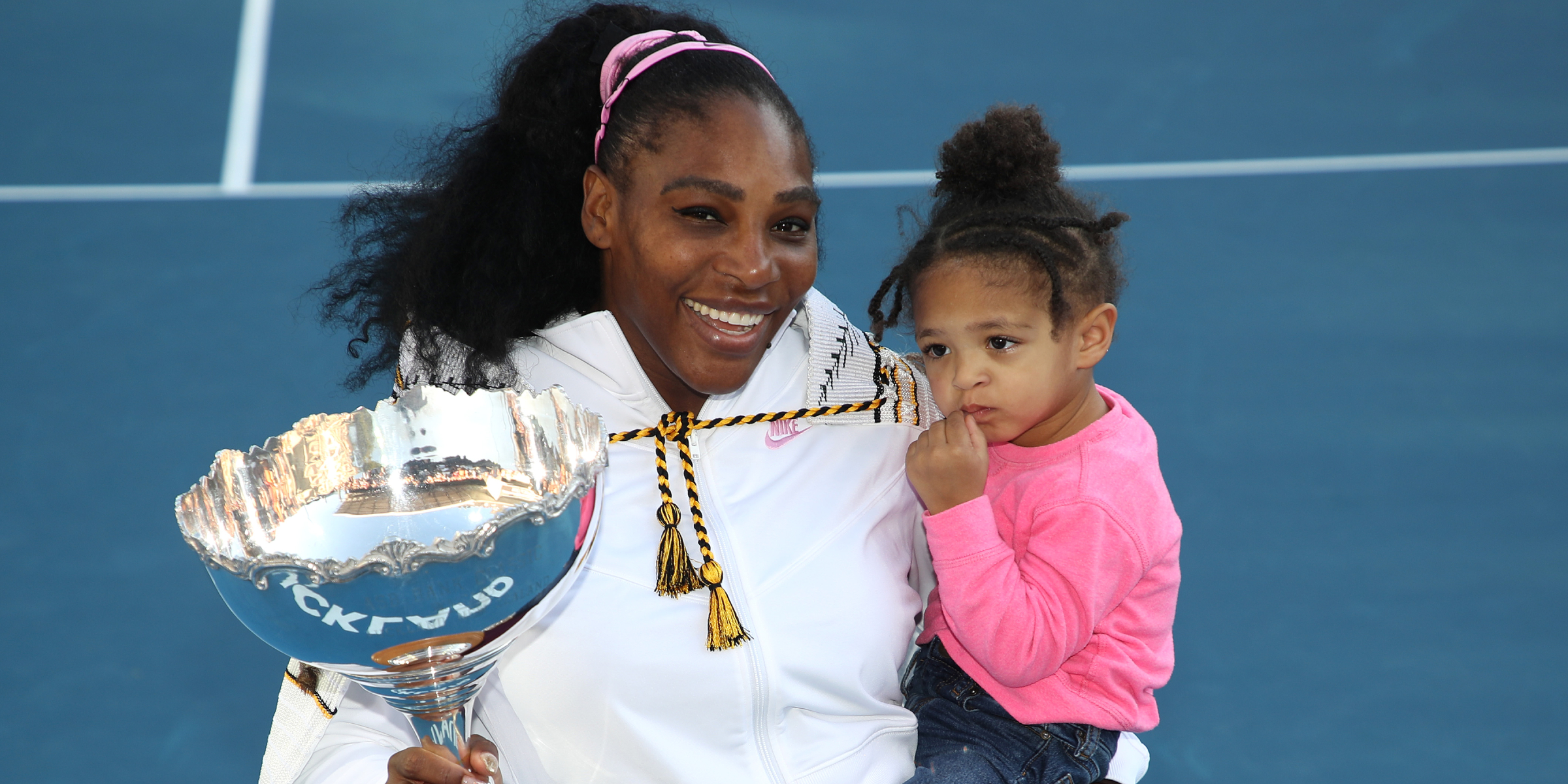 Serena Williams and Olympia Ohanian | Source: Getty Images