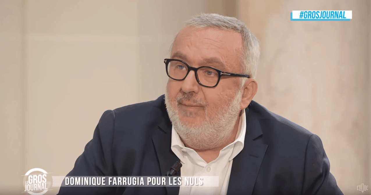 Dominique Farrugia se confiant sur sa sclérose en plaques. l Source: YouTube/Clique TV Dominique Farrugia se confiant sur sa sclérose en plaques. l Source: YouTube/Clique TV