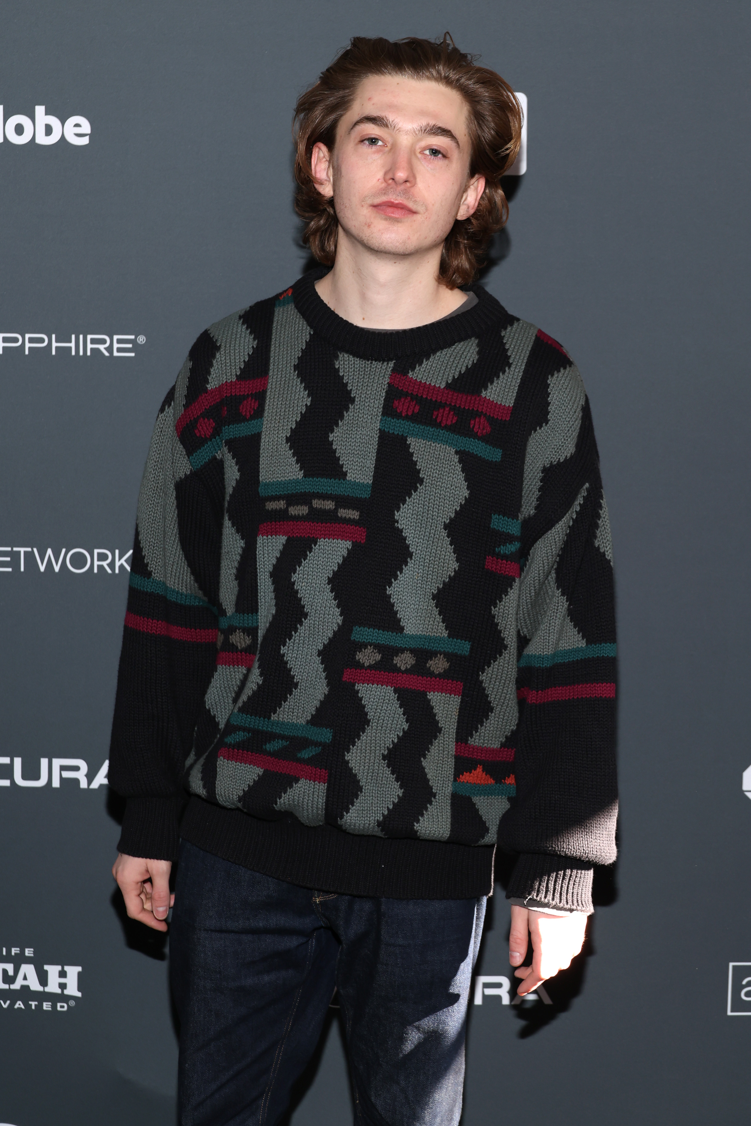 Austin Abrams at the 2023 Sundance Film Festival "The Starling Girl" Premiere on January 21, 2023, in Utah. | Source: Getty Images