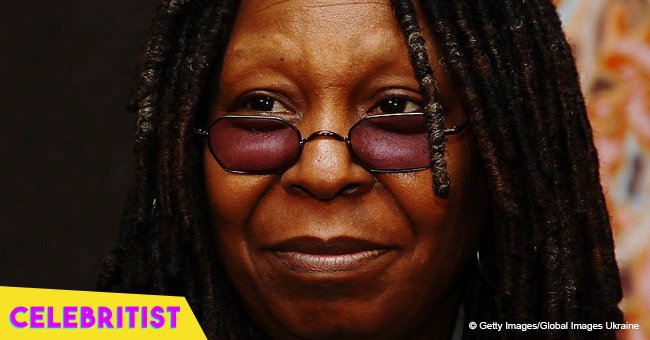 Whoopi Goldberg's daughter shares 'late post' of her mom in pink suit and matching hat