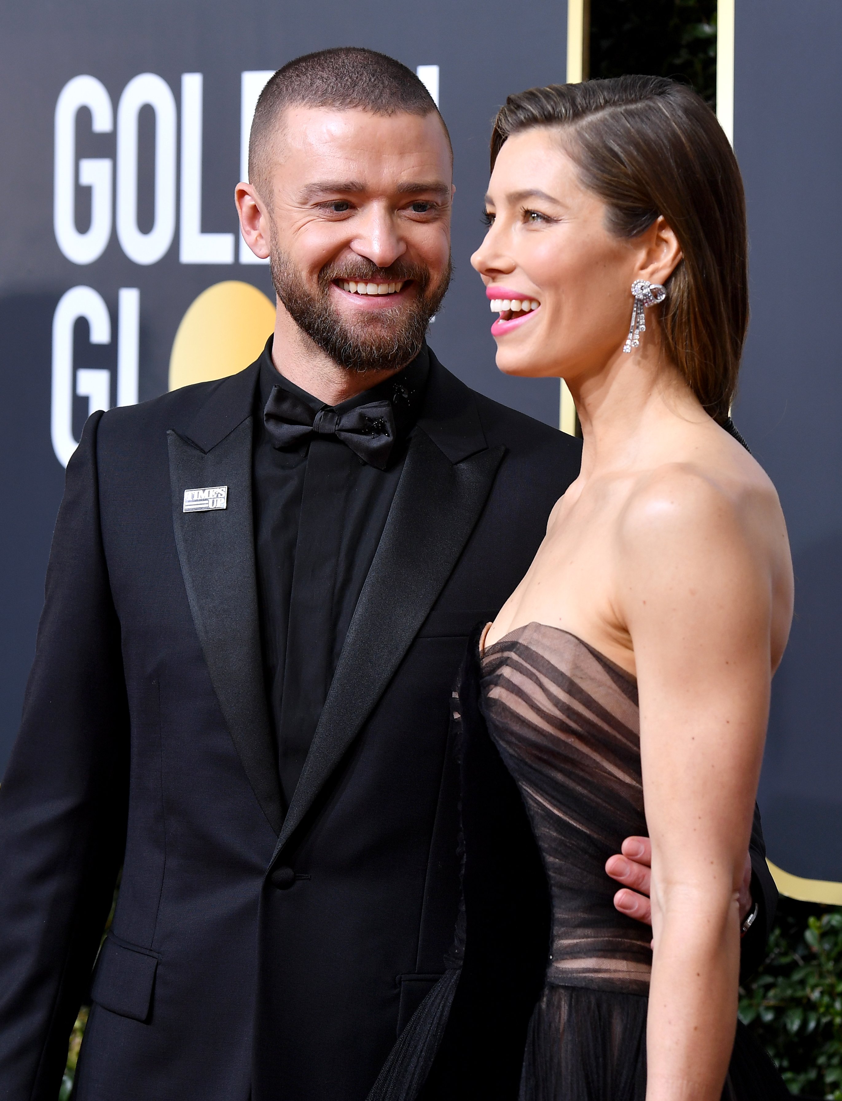 Jessica Biel and Justin Timberlake pictured at The 75th Golden Globe Awards, 2018, California. | Photo: Getty Images