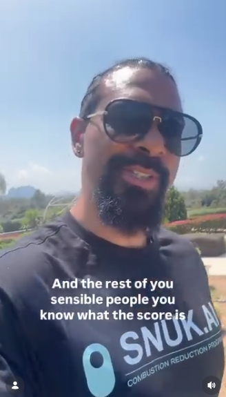 Haye doubled down on his stance as he addressed viewers directly, insisting "sensible people" would understand his perspective amid the ongoing fallout. | Source: Instagram/davidhaye