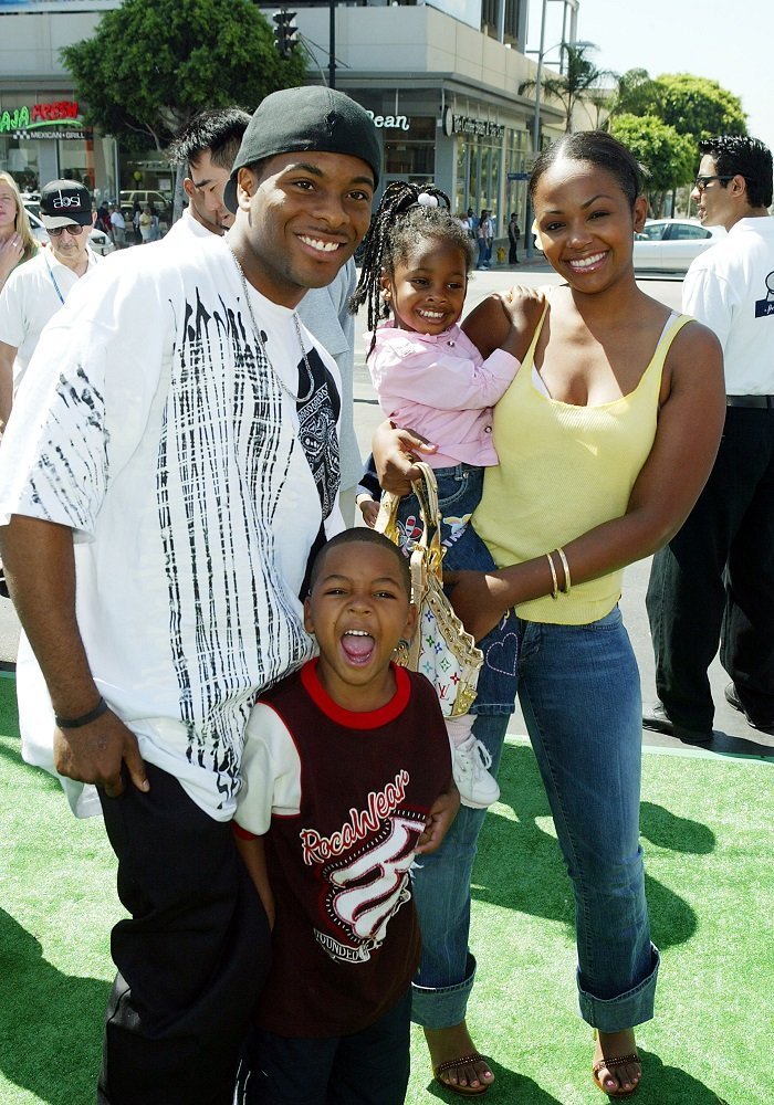 Kel Mitchell with his first wife and children 2004 I Image: Getty Images