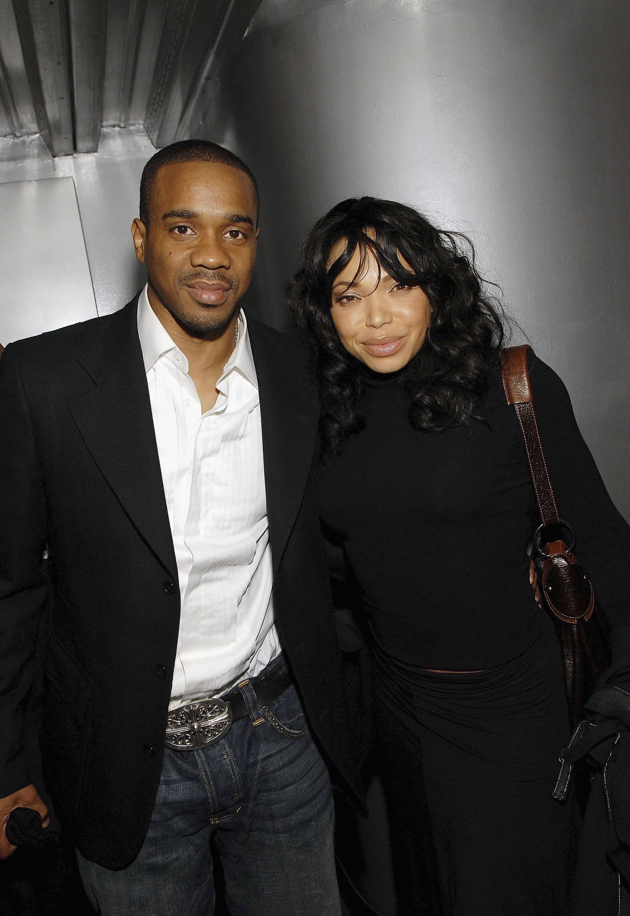 Duane Martin and Tisha Campbell Martin at the screening of "ATL" on March 27, 2006 | Source: Getty Images