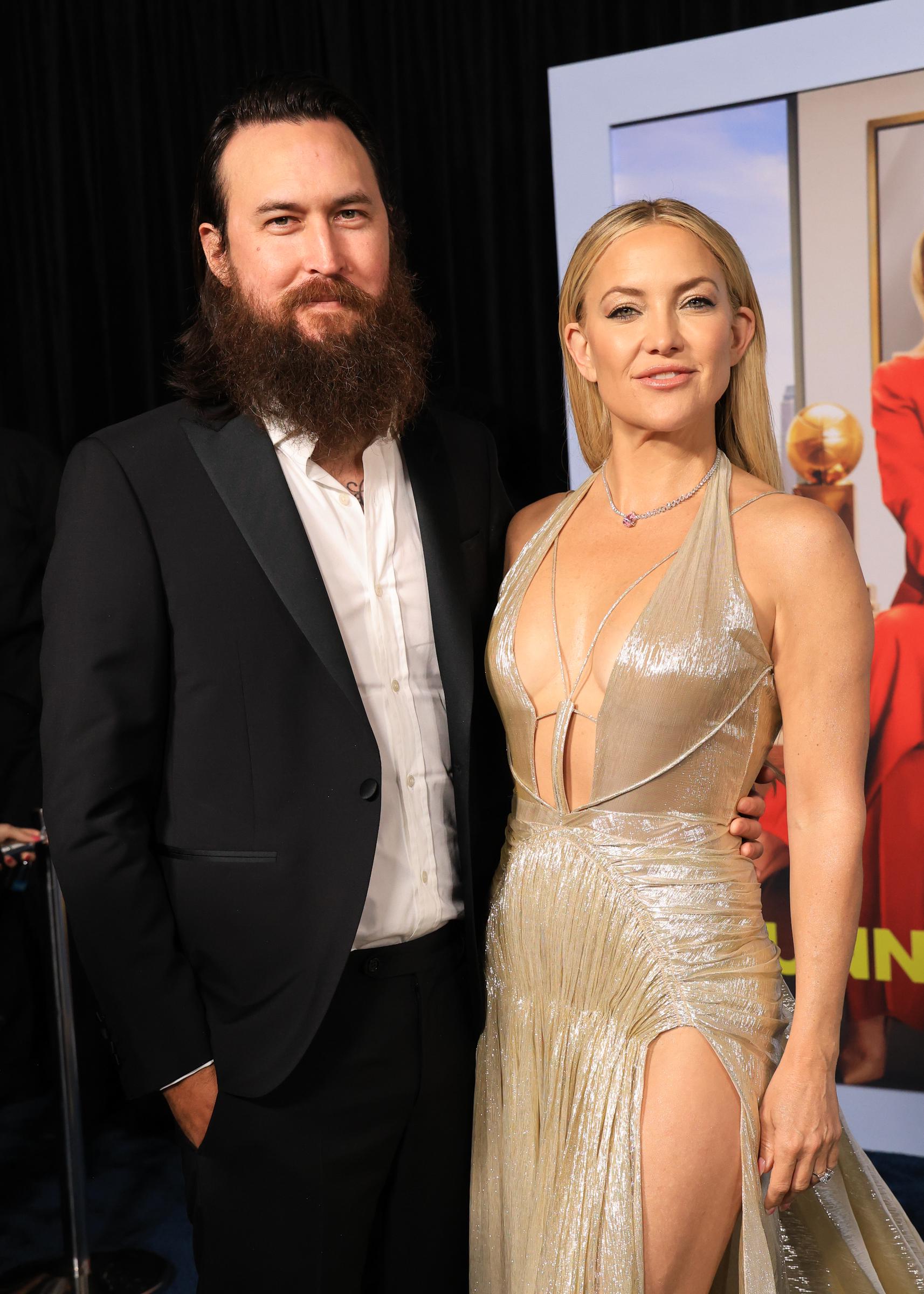 Kate Hudson, and Danny Fujikawa at Netflix's "Running Point" Premiere held at The Egyptian Theatre on February 13, 2025, in Los Angeles, California | Source: Getty Images