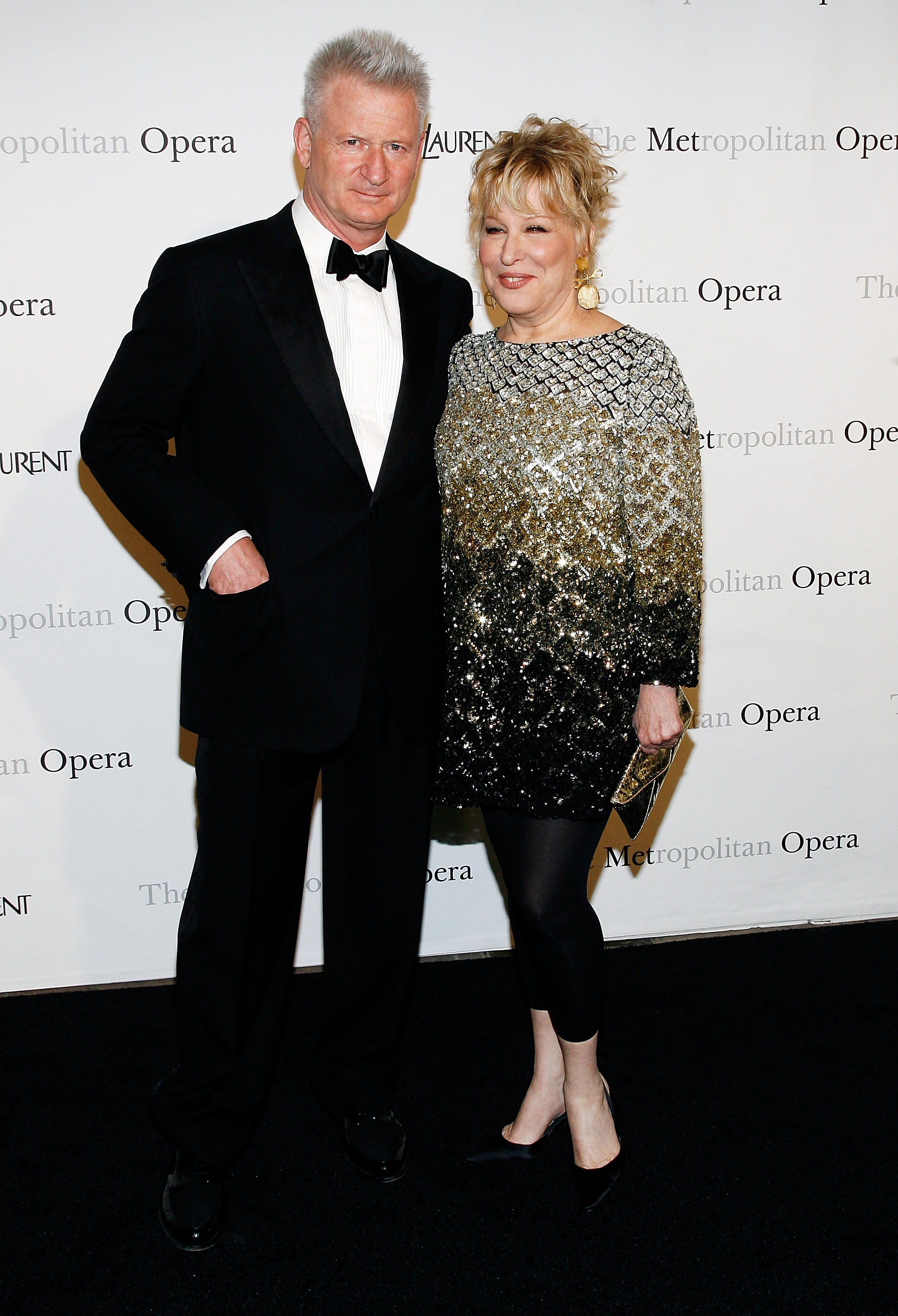Bette Midler and Martin von Haselberg in New York  in 2010  | Source: Getty Images