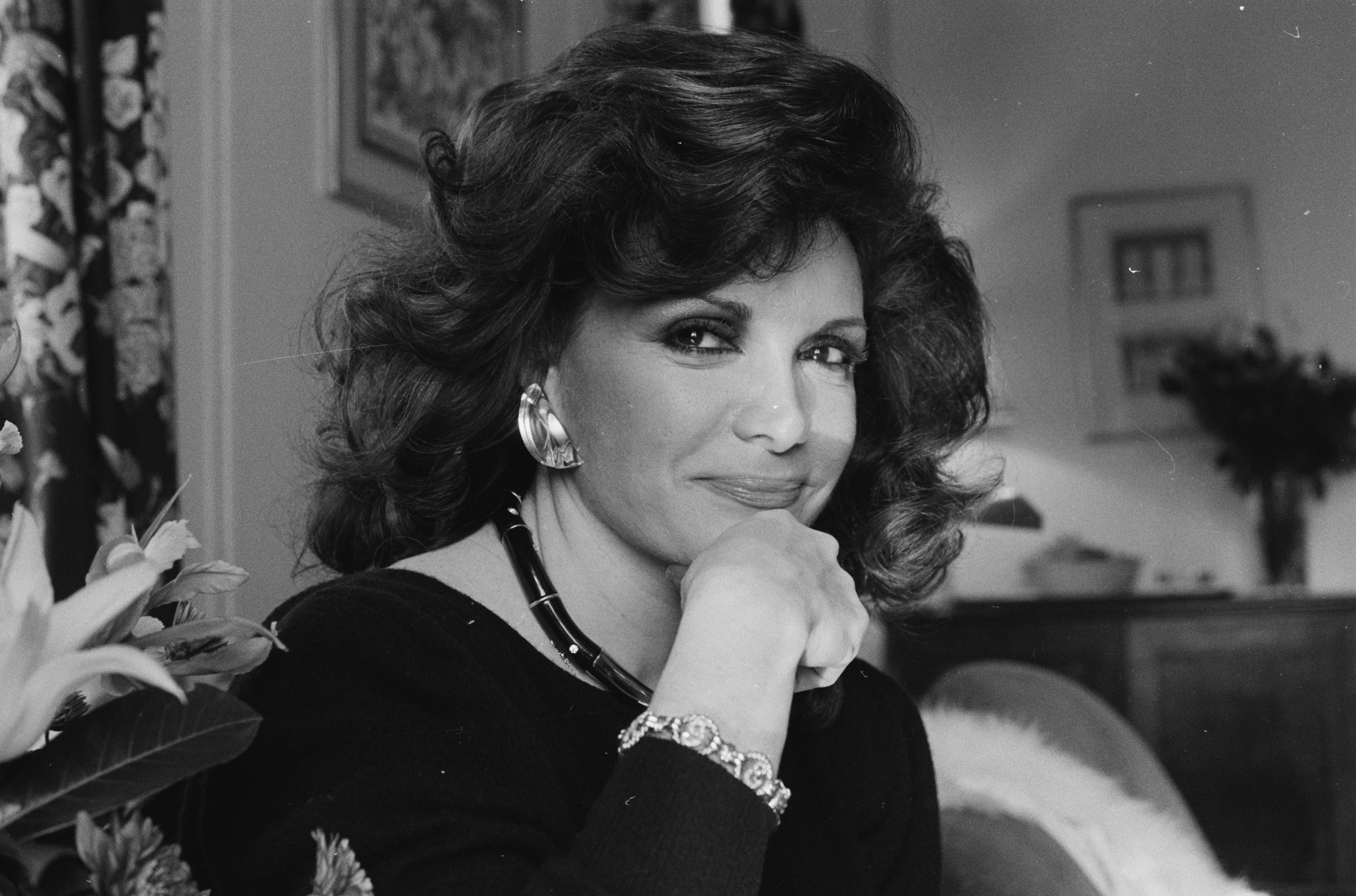 Connie Francis in London on April 18, 1985 | Source: Getty Images