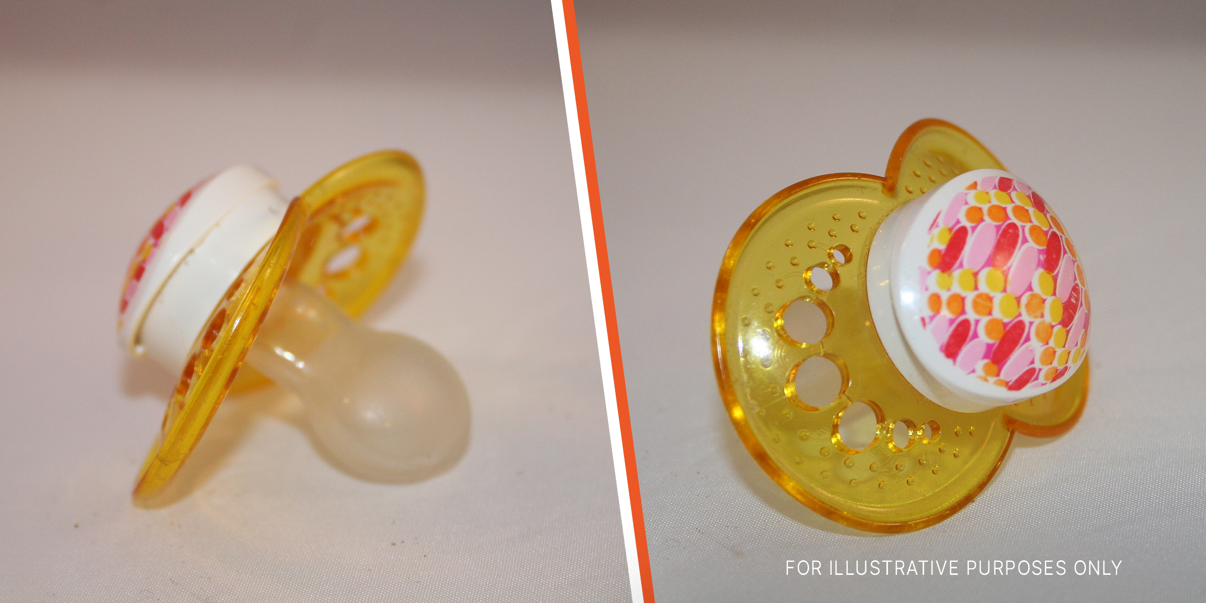 A yellow pacifier | Source: flic.kr
