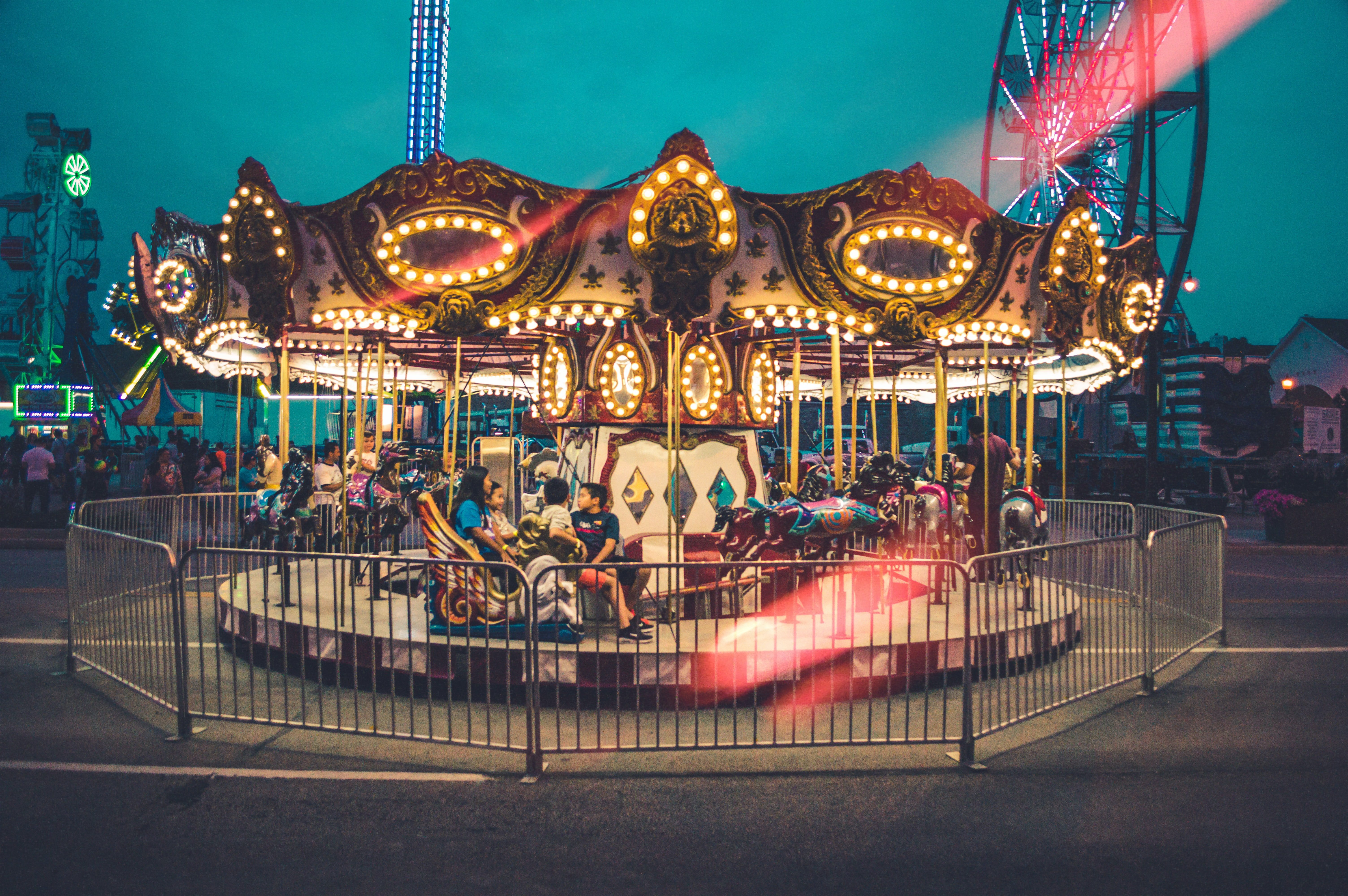 Ethan worked at an amusement park part-time. | Source: Unsplash