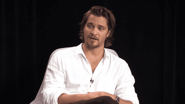 Luke Grimes during an interview with Los Angeles Times in May 2019 | Photo: YouTube/Los Angeles Times