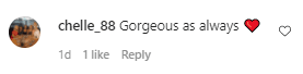 A fan praised Hilary Swank's gorgeous looks. | Photo: instagram.com/hilaryswank