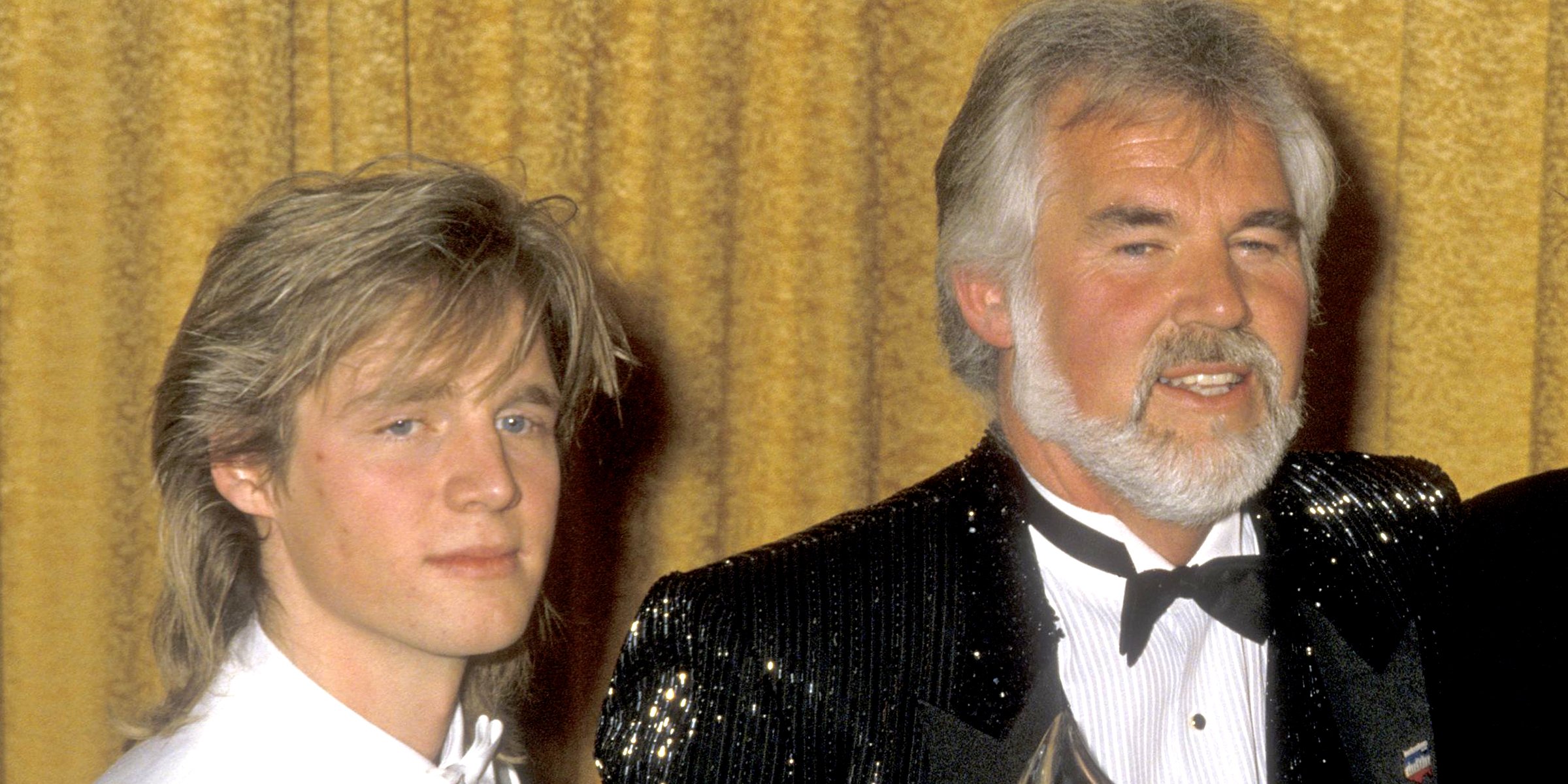 Kenny Rogers Jr. with his father Kenny Rogers Sr. | Source: Getty Images