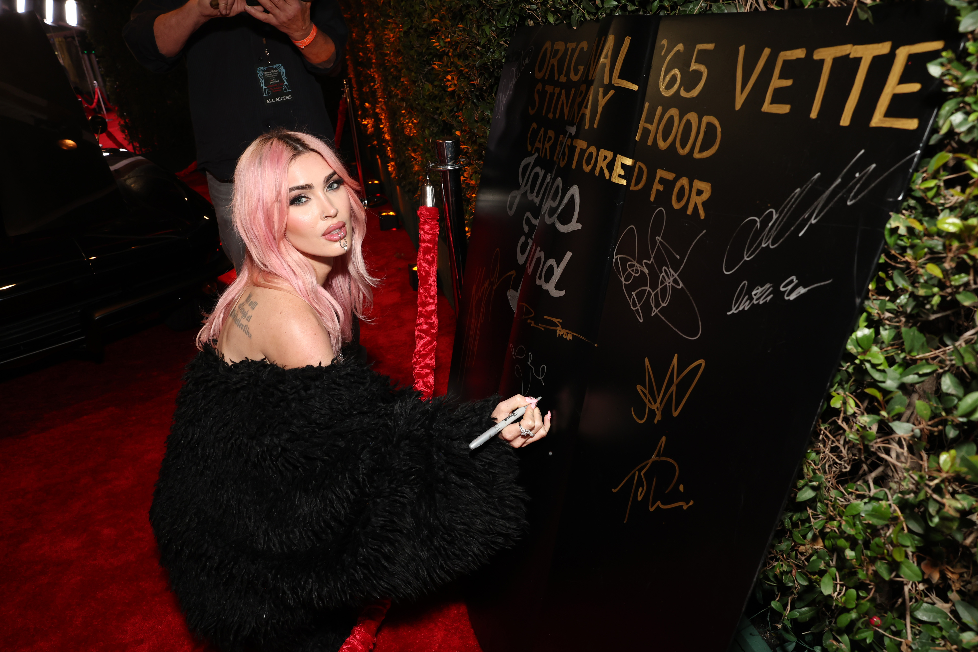 Megan Fox at the 5th Jam for Janie Grammy Awards Viewing Party in Los Angeles, California on February 4, 2024 | Source: Getty Images