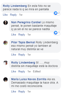 Capturas de comentarios de usuarios de Facebook en la publicación original de Ana María Polo. Fuente: Facebook / AnaMariaPolo Capturas de comentarios de usuarios de Facebook en la publicación original de Ana María Polo. Fuente: Facebook / AnaMariaPolo
