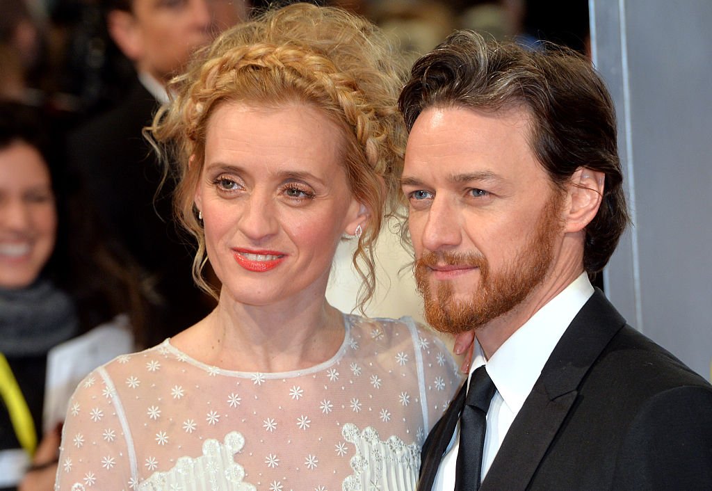 James McAvoy and Anne-Marie Duff at the EE British Academy Film Awards at The Royal Opera House on February 8, 2015 | Photo: Getty Images