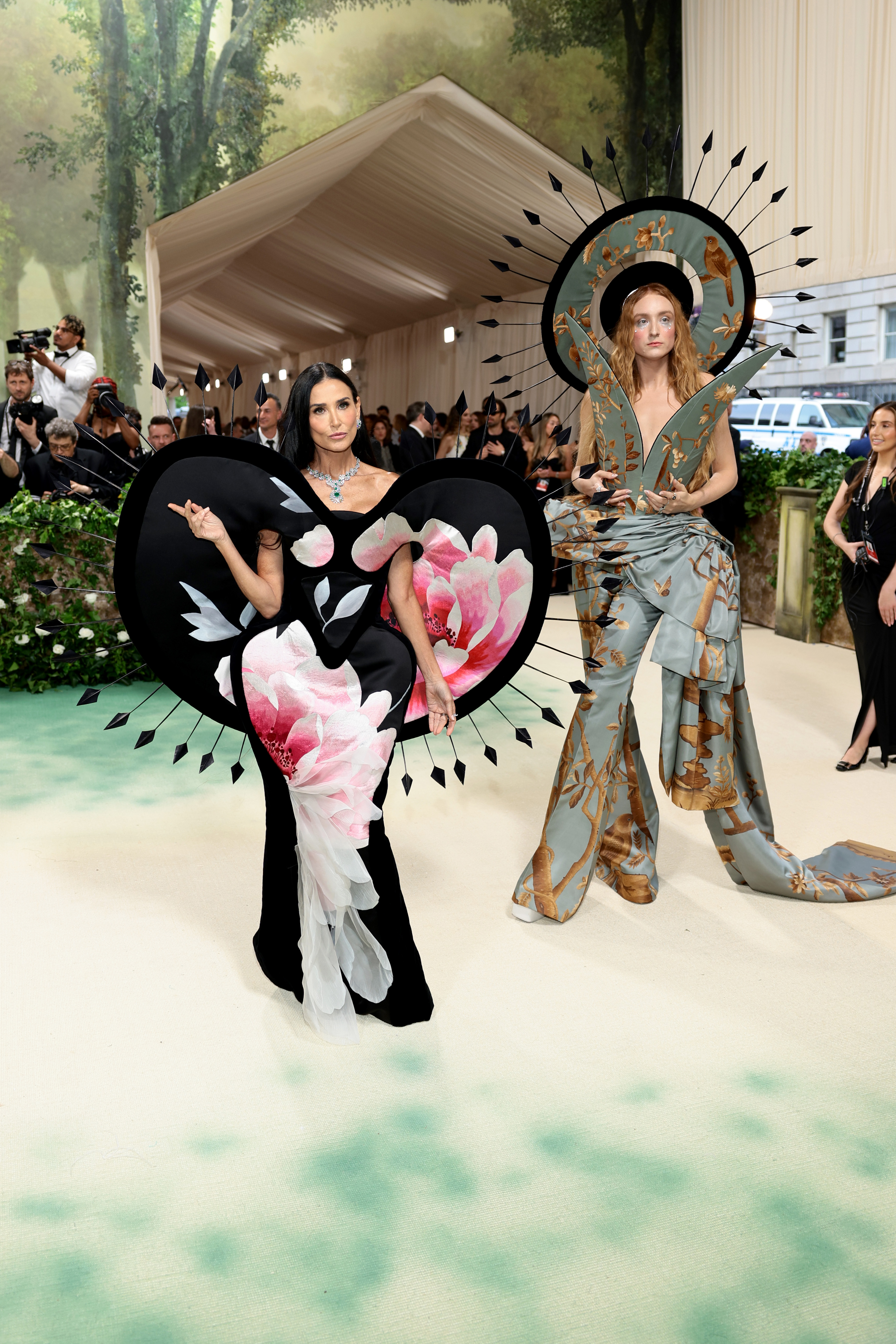 Demi Moore and designer Harris Reed at the 2024 Met Gala in New York | Source: Getty Images
