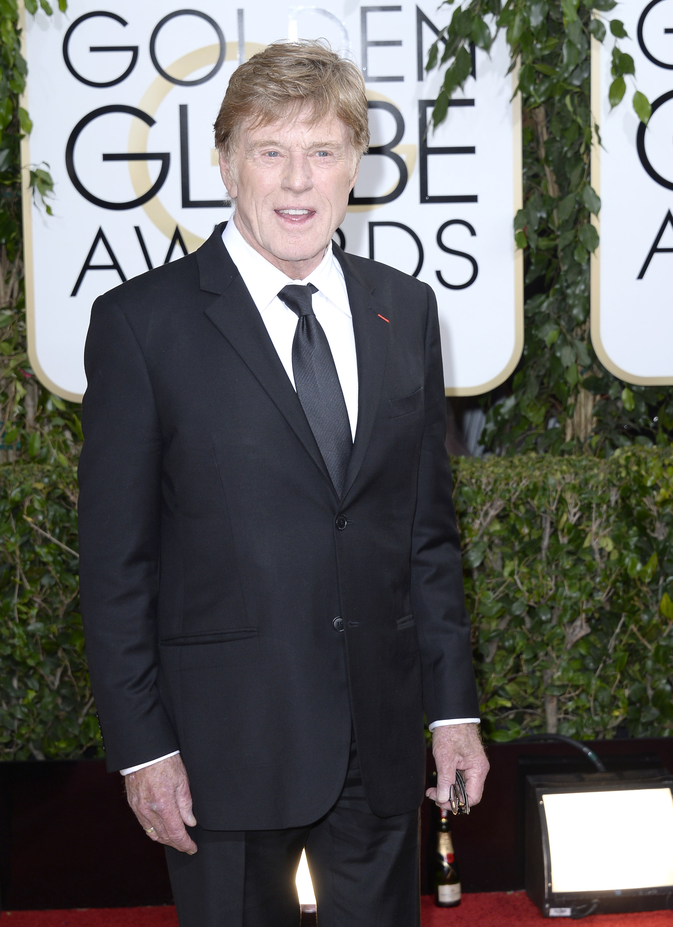 Robert Redford arrives at the 71st Annual Golden Globe Awards held at the Beverly Hilton Hotel on January 12, 2014. | Source: Getty Images