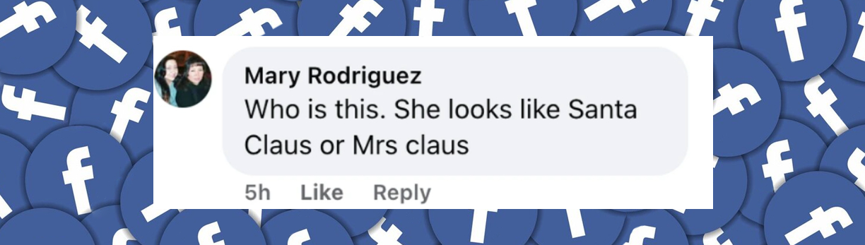 Netizen comment about Tina Knowles, posted on February 25, 2025. | Source: Facebook/The Jennifer Hudson Show