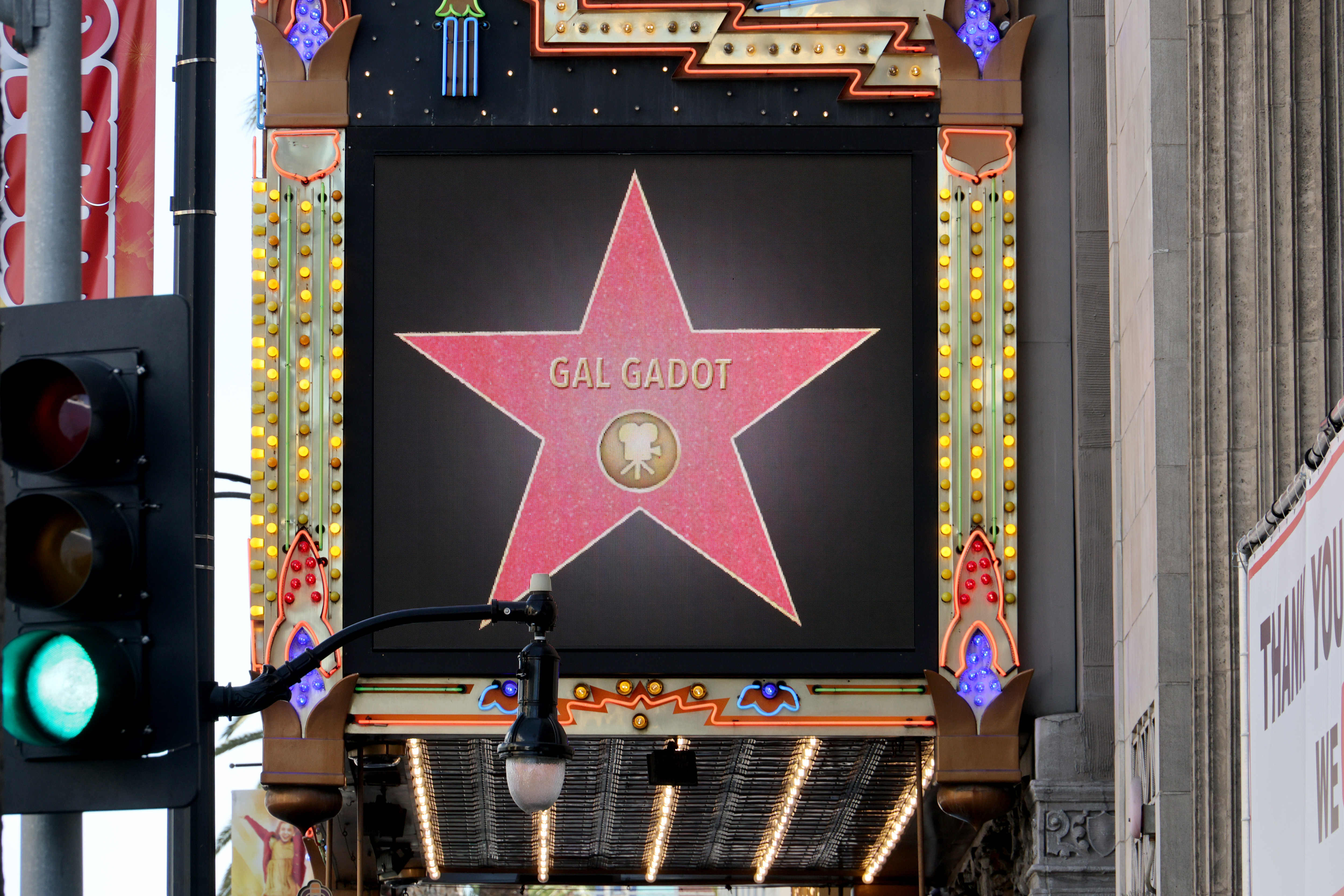 View of the atmosphere during the ceremony honoring Gal Gadot with a Star on the Hollywood Walk of Fame in Hollywood, California, on March 18, 2025 | Source: Getty Images