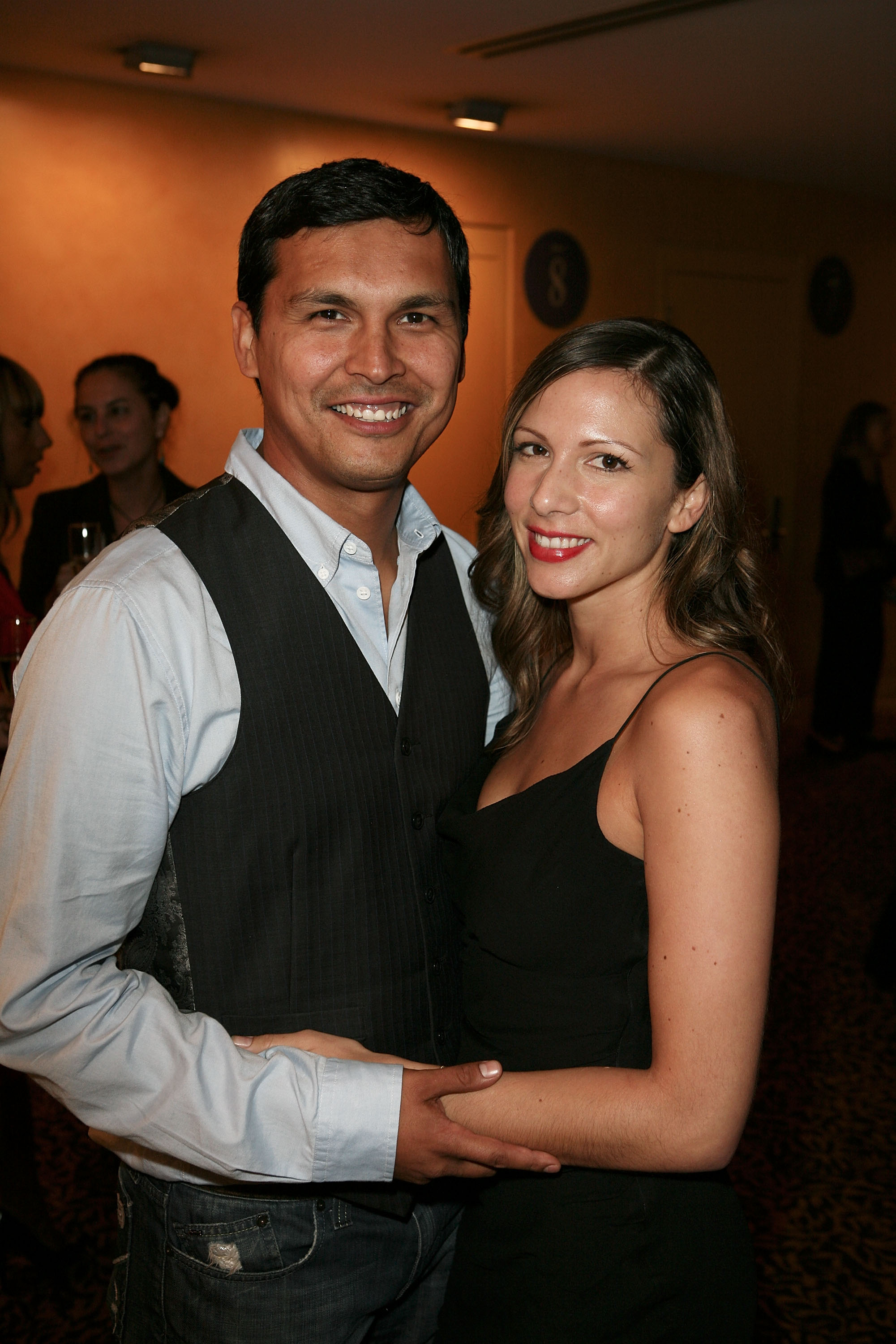 Adam Beach and Summer Tiger at the opening night performance of "August: Osage County" at the Center Theatre Group/Ahmanson Theatre on September 9, 2009, in Los Angeles, California. | Source: Getty Images