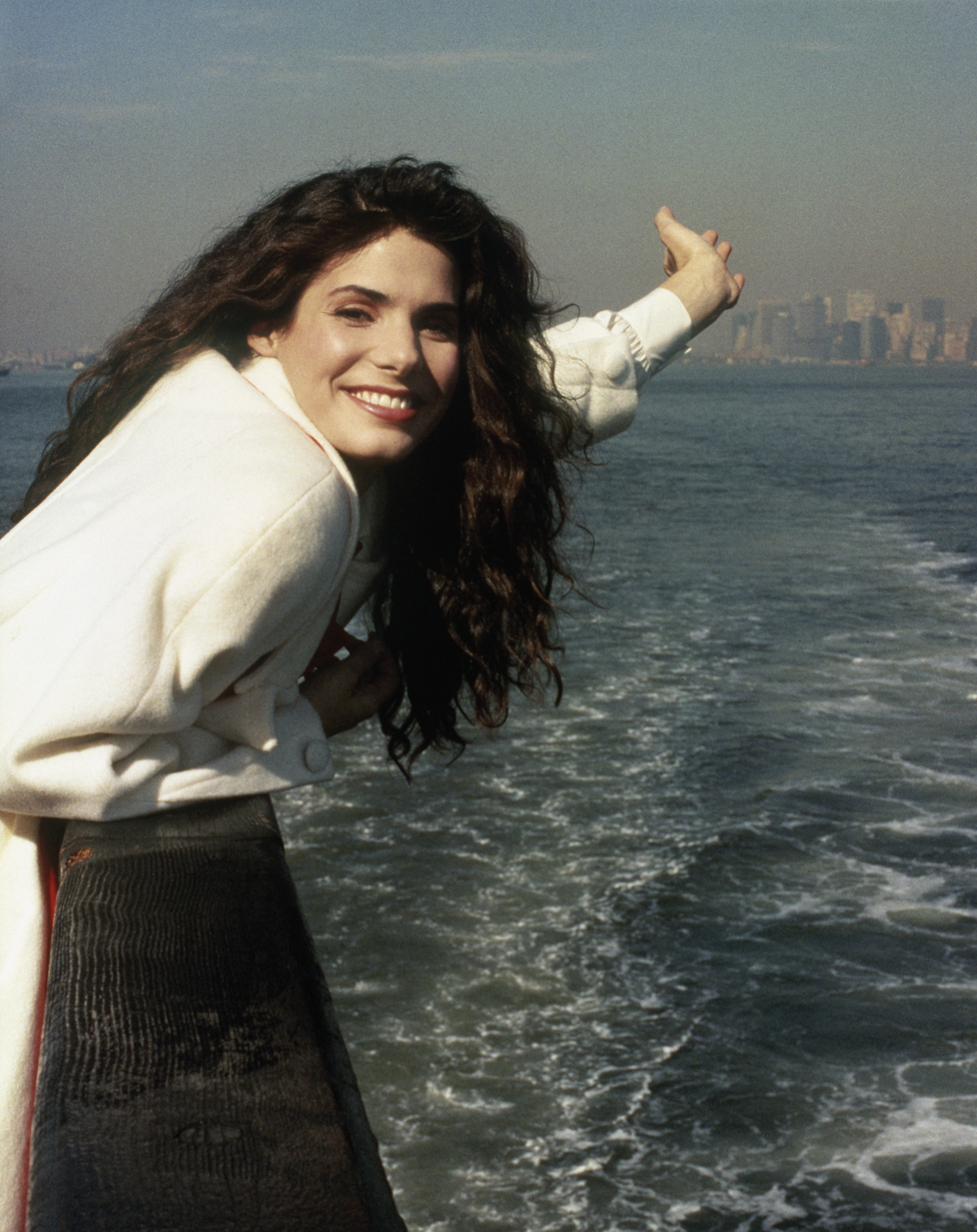 Sandra Bullock on April 16, 1990.  | Source: Getty Images