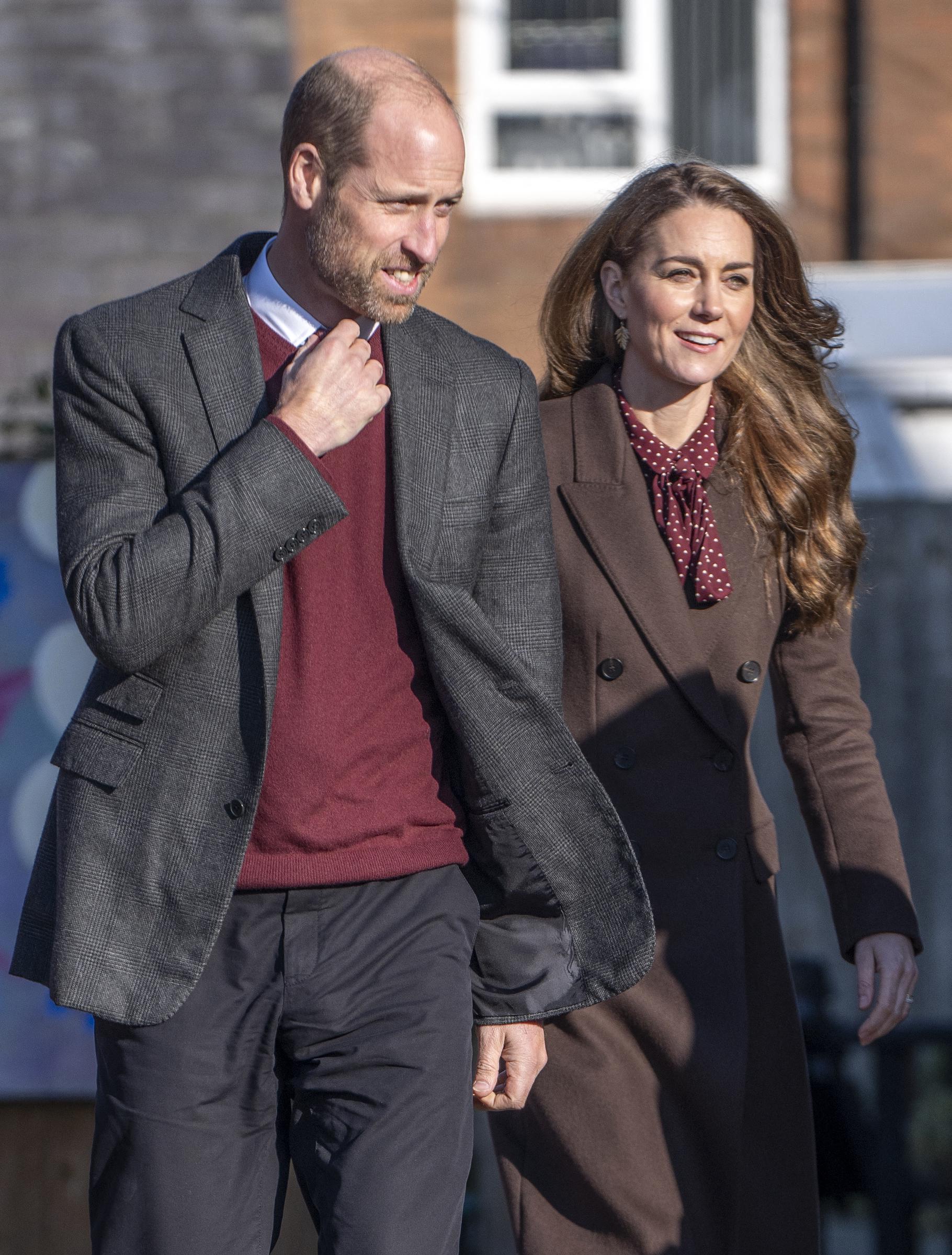 Prince William and Princess Catherine visit Southport Community Centre in northwest England on October 10, 2024 | Source: Getty Images