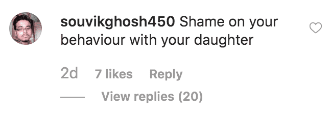 Fan disapproves of David Beckham kissing his daughter on the lip during out at skating rink| Source: Instagram.com/davidbeckham