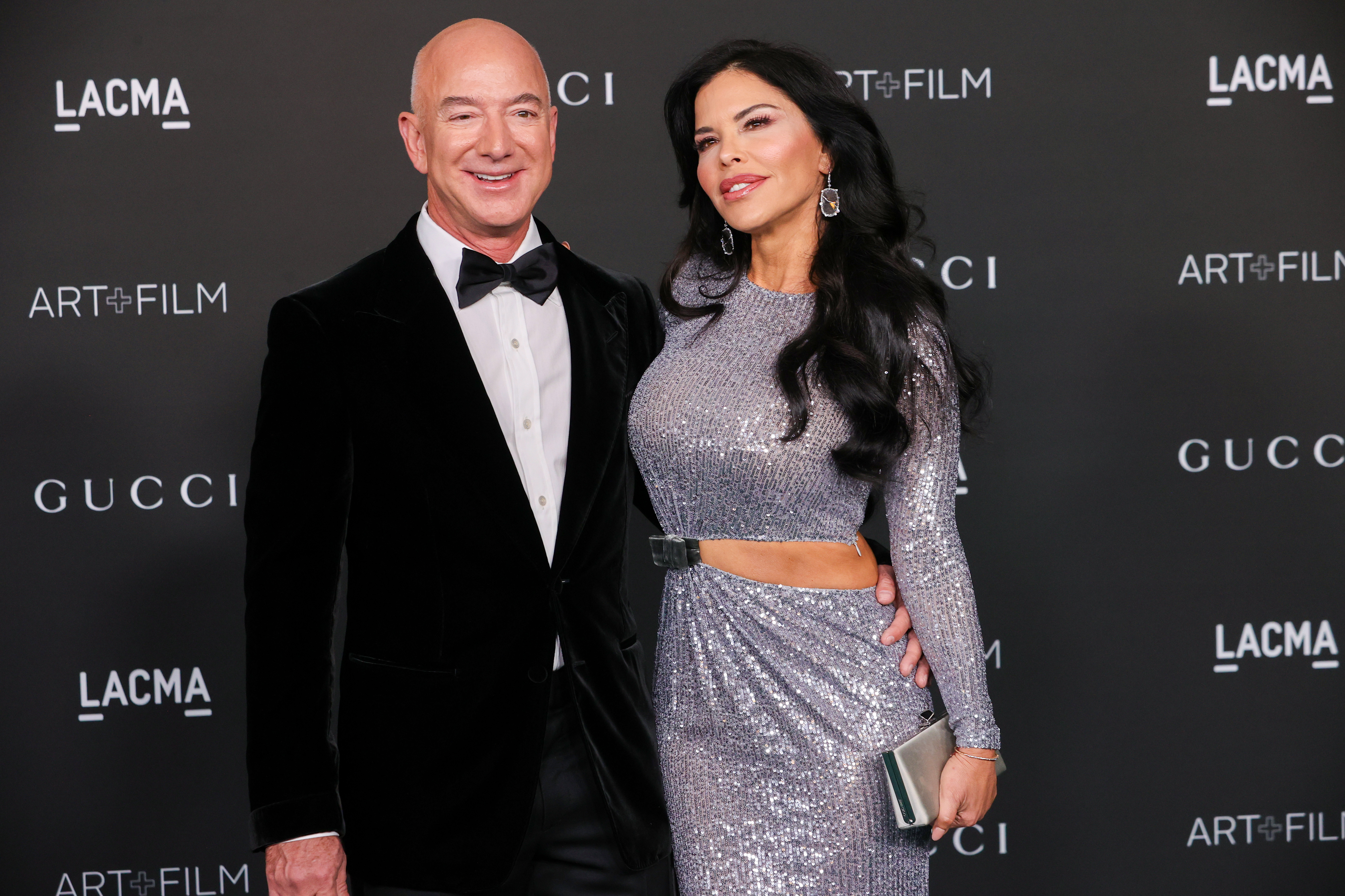 Jeff Bezos and Lauren Sánchez at the 10th Annual LACMA Art+Film Gala in Los Angeles, California on November 6, 2021. | Source: Getty Images