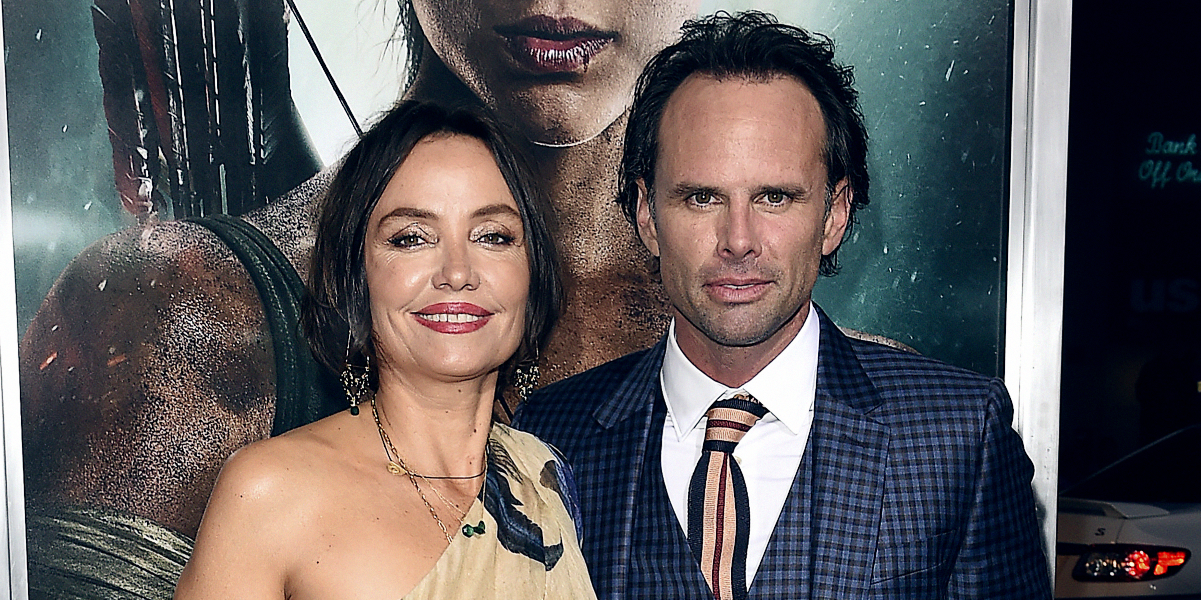 Nadia Conners and Walton Goggins | Source: Getty Images